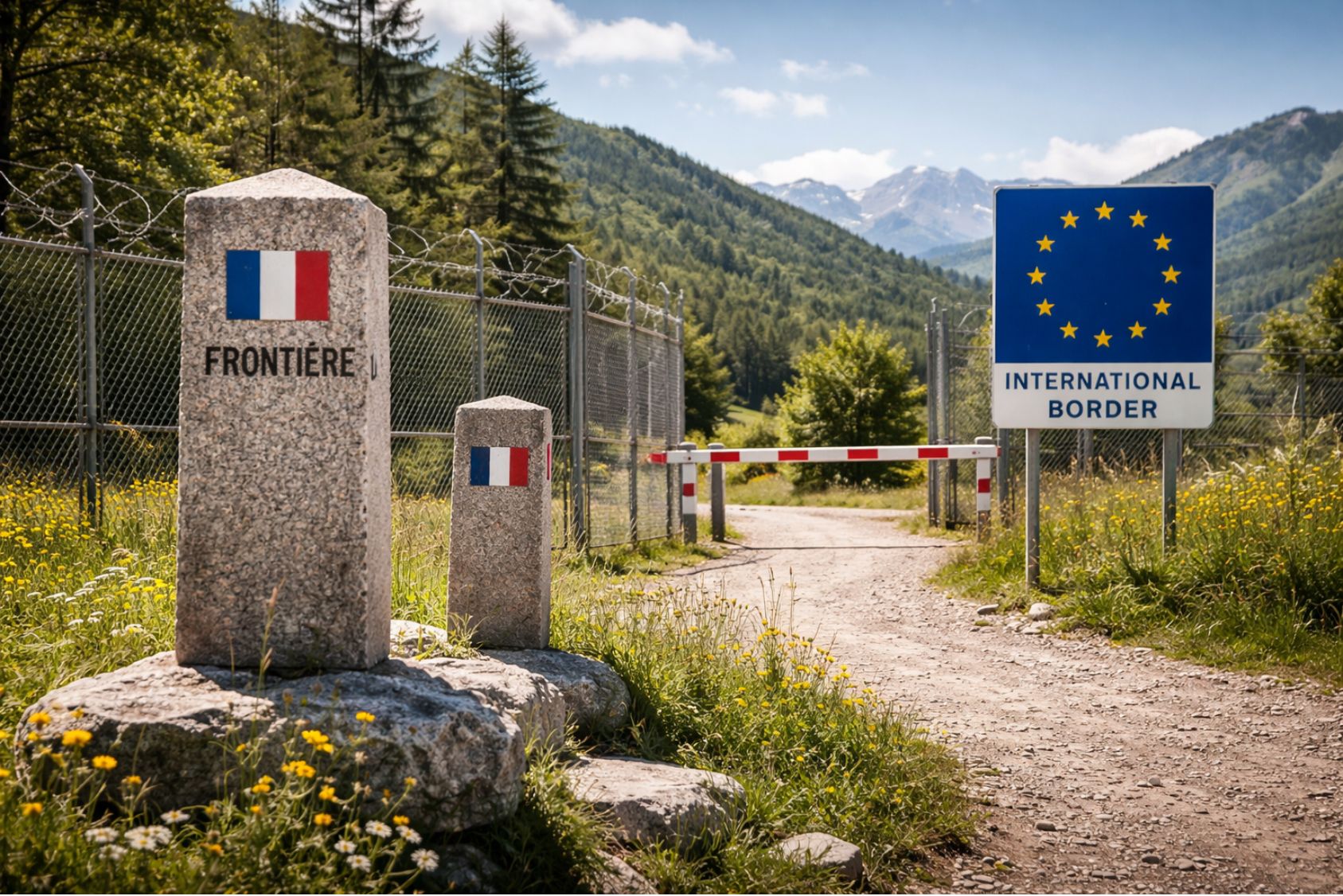 frontière internationale