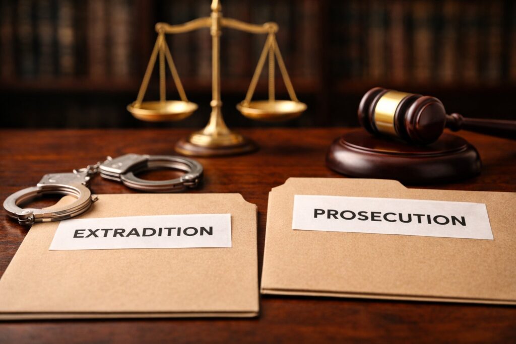 Que signifie aut dedere aut judicare ?